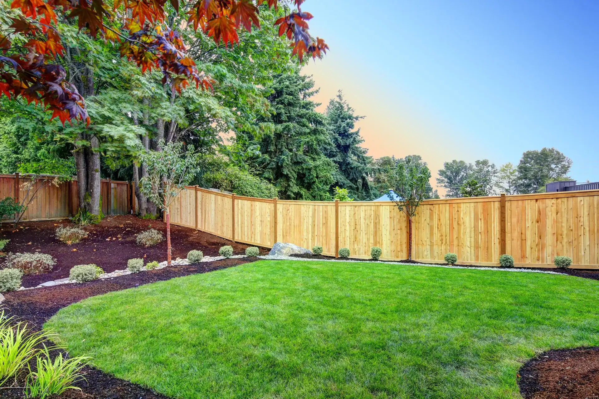 Custom wood and ornamental fencing installed by JK Fencing in Omaha, NE